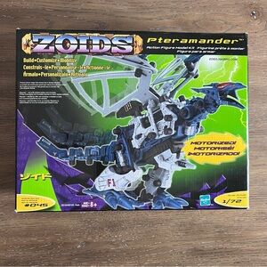 2002 Hasbro Zoids Pteramander 045 motorized action figure model kit NIB Vintage